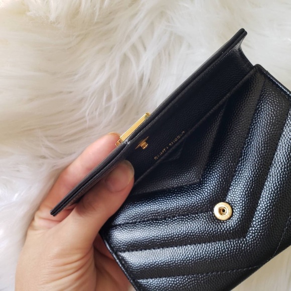 ❌SOLD❌Saint Laurent black wallet - Picture 8 of 14